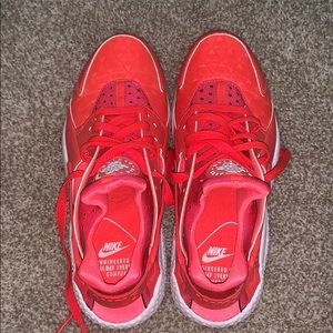 Slightly worn Nike Air Huarache shoes